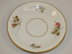 ROSENTHAL CHINA PETAL LANE MOSS ROSE SAUCER AIDA WINIFRED HELENA GERMANY - Picture 1 of 4