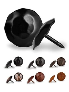 50 Pack 1" Iron Clavos Decorative Rustic Nail Tack For Furniture Hand Crafted - Picture 1 of 42