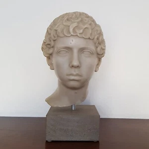 Marmor Büste, Knabenkopf, Museumsreplikat, Ars Mundi - Bild 1 von 5