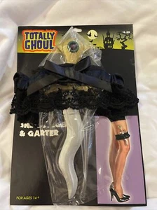 Halloween Kostüm Zubehör She-Dolch und Strumpfband - Bild 1 von 5