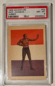 1956 Adventure Jack Johnson PSA 8 - Picture 1 of 2