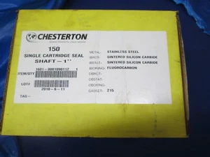 Chesterton 150 Single Cartridge Seal Stainless Steel 1" Shaft - Picture 1 of 6
