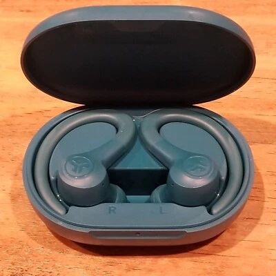 JLab Go Air Sport TWS IP55 Earhook EQ3 Dual Connect Integrated USB 32H - Image 1 of 4