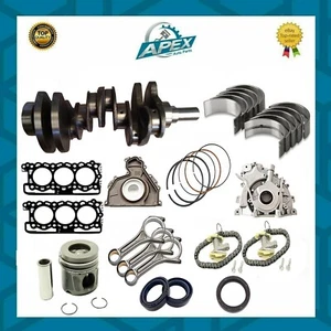 UPGRADED QUALITY RANGE ROVER 3.0 CRANKSHAFT WITH 306DT ENGINE REBUILD PARTS KIT - Picture 1 of 4