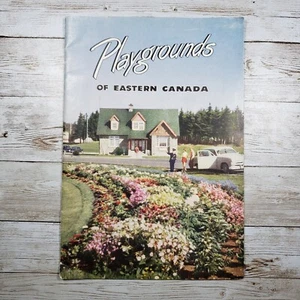 Souvenir Travel Book 1953 Playgrounds of Eastern Canada National Parks - Picture 1 of 12
