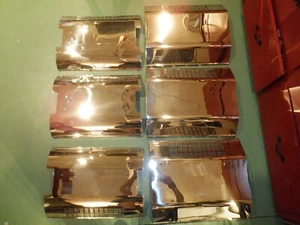 FEDERAL SIGNAL STREETHAWK 18-1/4" CENTER SPEAKER GRILLE•BRIGHTLY POLISHED!CLEAN! - Bild 1 von 6