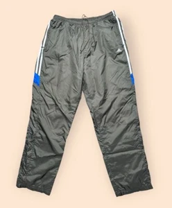 Vintage Adidas Windbreaker Pants 1990s Men’s Large Green Vtg 2000s - Picture 1 of 4