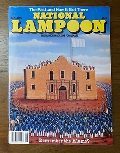 National Lampoon Sept 1980 The Past and How It Got There The Humor Magazine - Picture 1 of 4
