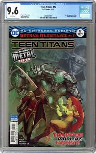 Teen Titans #12A 1st Printing CGC 9.6 2017 2030835019