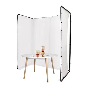 Adjustable Backdrop Support Stand Photography Background Photo Crossbar Kit - Picture 1 of 20
