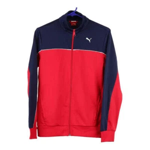Age 10 Puma Track Jacket - XL Block Colour Polyester - Picture 1 of 8