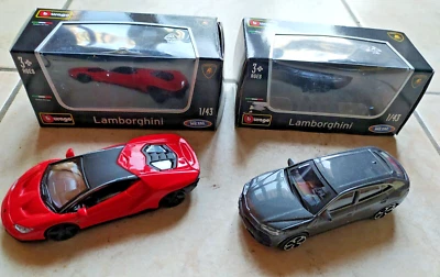 MODELLINO LAMBORGHINI URUS + CENTENARIO BURAGO SCALA 1/43 NUOVE - Immagine 1 di 2