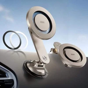 for Magsafe Car Mount, Dashboard Magnetic Phone Holder for Car, 360° Rotation, C - Picture 1 of 12