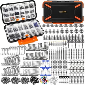 264/397pcs Fishing Accessories Kit, Organized Fishing Tackle Box with Tackle ... - Picture 1 of 7