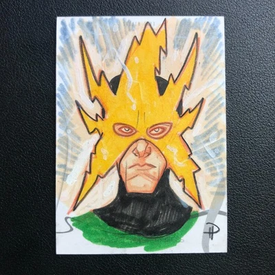 2022 Skybox Marvel Masterpieces Electro Sketch Card 1/1 - Image 1 of 4