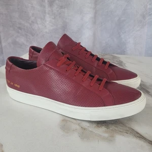Scarpe Common Projects uomo taglia 13 basse pelle traforata Made in Italy 1782 - Foto 1 di 15