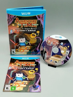 Adventure Time: Explore the Dungeon Because I Don't Know (Nintendo Wii U, 2013)  - Image 1 of 2