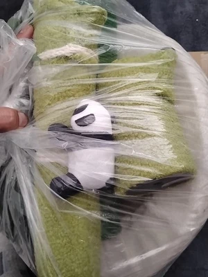 Rascador para gatos verde ecológico con juguete y plataforma para gatos de interior Foto 1 de 4