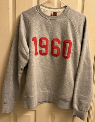 Nike 1960 NFL New England Patriots Retro Retro Retro Retro Logo Gris Sudadera Para Hombre’s M Foto 1 de 4