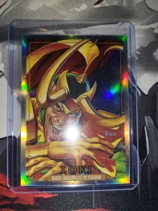 Loki (Rainbow Holo) 2024 Skybox Marvel Masterpieces '92 Platinum - Picture 1 of 2
