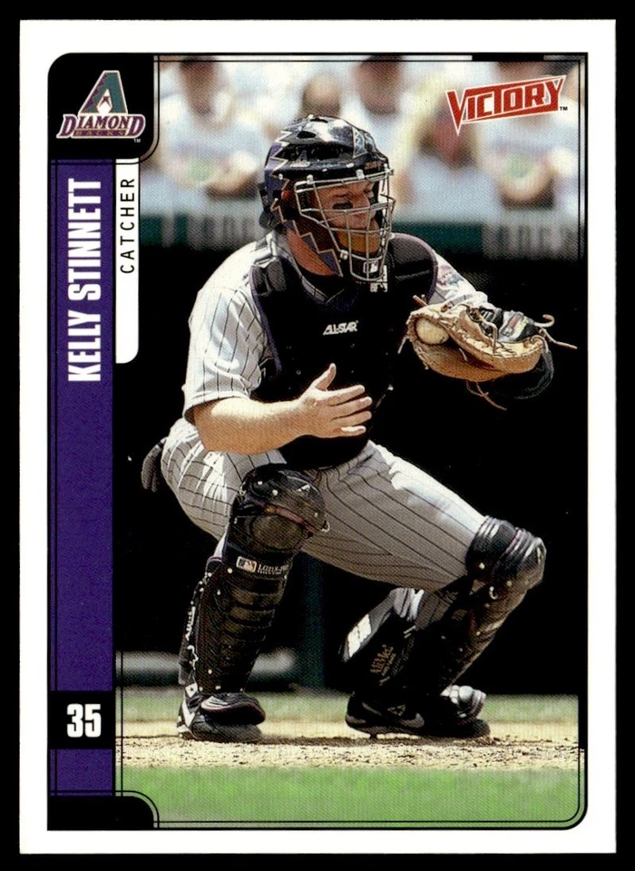 2001 Upper Deck Victory Kelly Stinnett Arizona Diamondbacks #350 - Image 1 of 2
