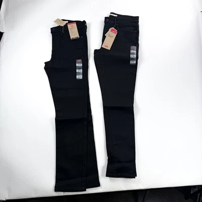 Levi’s Lot of 2 Premium 311 Shaping Skinny Jeans Black Size 4 Short 27x28 NWT - Image 1 of 4