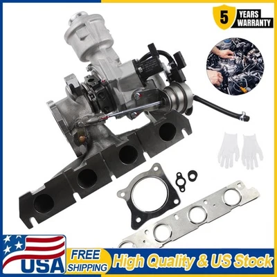 NEW Turbo 53039880106 for Audi A4 A6 2.0T B7 BUL BWE BGB K03 2005 2007 2008 2009 - Image 1 of 4