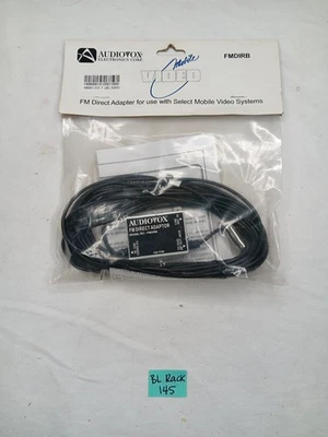 Fm Direct Adapter From Audiovox FMDIRB For Use With Video Systems - Imagem 1 de 3