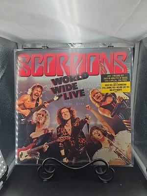 Scorpions World Wide Live Original 1985 2LP Mercury 422-824 344-1 M-2 PROMO VG+ - Image 1 of 4