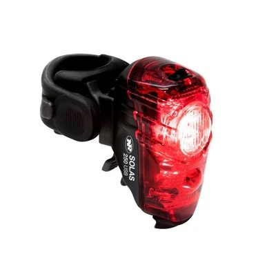 NiteRider Solas 250 USB Rechargeable Bike Taillight 4 Modes 250 Lumens - Image 1 of 4