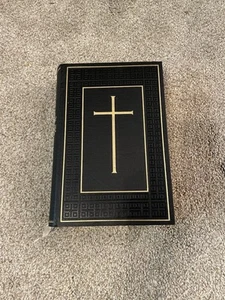 1927 Leather German Bible Old & New Testaments D. Martin Luther - Cover & Box - Picture 1 of 15