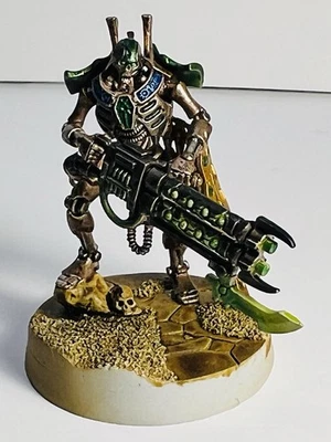 Royal Warden Necron Miniature 40k  Painted Warhammer Resin Base - Image 1 of 4