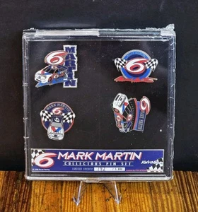 SEALED! LIMITED EDITION #ed 192/5000 Mark Martin #6 nascar commemorative pin set - Picture 1 of 10