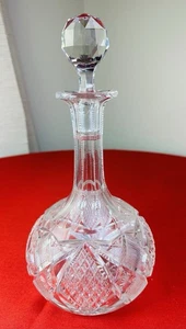Decanter in vetro taglio ABP American Brilliant Period di Missouri Glass Company 11,5" - Foto 1 di 8
