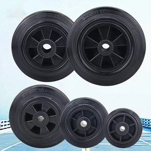 Sanitation Cleaning Vehicle Casters Garbage Cart Barrel Transport Single Wheels - Picture 1 of 8