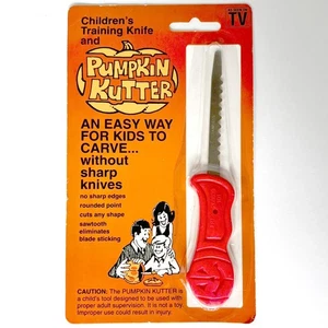 Taglia zucca Halloween vintage per bambini modo semplice per intagliare jack-o'-lanterne - Foto 1 di 8