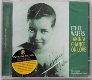 ETHEL WATERS TAKIN A CHANCE ON LOVE [NEW CD] COMPLETE BLUEBIRD SESSIONS {SPAIN} - Picture 1 of 2