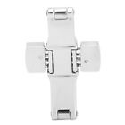 (2.5X14.5)2.5?3Mm Watch Clasp Stainless Steel Replacement Snap Bucle Deploy Gdb