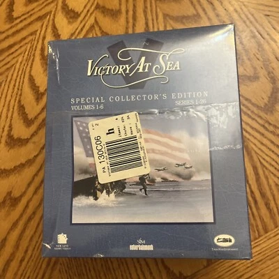 Victory at Sea Special Collectors Edition Vol. 1-6 (VHS, 6-Tape Set) New Sealed - Image 1 of 3