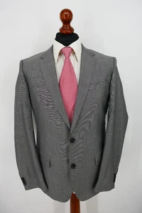 Hugo Boss Sakko Gr.50 Schurwolle Seide Silber Farben Black Label absolut Top - Bild 1 von 14