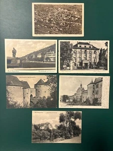 AK PK Bad Mergentheim Totale ca. 1920 Hotel Hospiz Excelsior Schloss Neuhaus - Bild 1 von 11