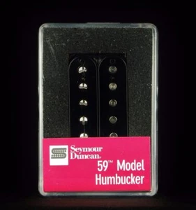 Pastilla Humbucker Seymour Duncan SH-1n 59 Modelo 4 Conductores Cuello Negro - Imagen 1 de 3