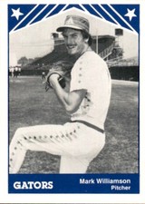 1983 Beaumont Golden Gators TCMA #8 Mark Williamson Lemon Grove California Card