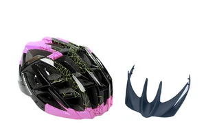 MERIDA Road MTB eBike Cyclocross Gavel Cycling Bike Helmet L-size in Black&Pink - Picture 1 of 11