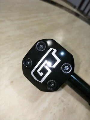 VINTAGE BMX Bicicleta GT Manillar Vástago Cuello Pluma Bicicleta Estilo Libre GT Tuf 22.2 Foto 1 de 4