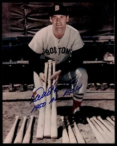 WALT DROPO SIGNED 8X10 PHOTO INSCRIBED "1950 AL ROY" - BOSTON RED SOX - Picture 1 of 1