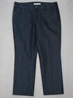PJ09455 **CHICO'S** RELAXED FIT WOMENS JEANS sz2 1/2S DARK