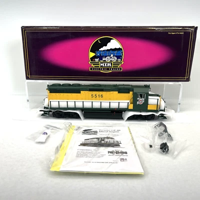 MTH Premier 20-2310-1 Chicago Northwestern GP-40 Diesel PS.2 O New BCR #5516 CNW - Image 1 of 4