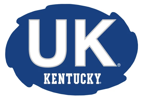 KENTUCKY BLOCK LETTER SWIRL MAGNET-KENTUCKY WILDCATS CAR MAGNET-NEW FOR 2016! Cover
