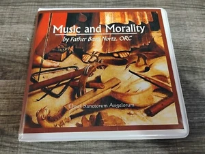 Music and Morality by Father Basil Nortz Audio CD 3-Disc Set 2004 Order of theHC - Picture 1 of 5